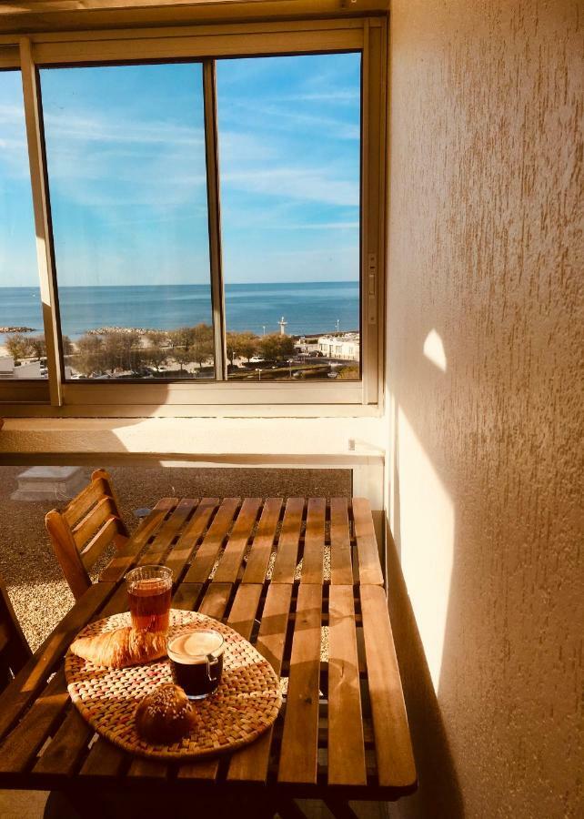 P1 Vue Mer 1Ere Ligne 33M2 Pour 4 Pers + Veranda + Parking La Grande Motte Dış mekan fotoğraf